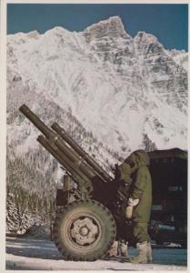 Glacier National Park Avalanche Control in Rogers Park Canadian Canada Postcard