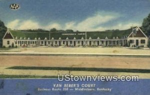 Van Beber's Court - Middlesboro, Kentucky KY  