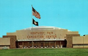 VINTAGE POSTCARD THE COLISEUM KENTUCKY FAIR & EXPOSITION CENTER LOUISVILLE KY