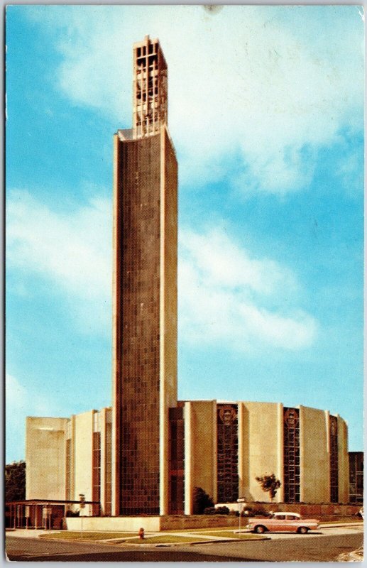 1963 Saint Luke's Methodist Church Oklahoma City Oklahoma OK Posted Postcard