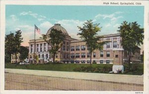 Ohio Springsfield High School 1949 Albertype