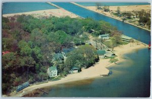 c1960s Whitehall, MI Murray's Inn Hotel Resort Advertising Bervin Johnson A190