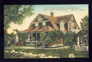 Geneva, Indiana/IN Postcard, Limberlost Cabin, Home Of Gene Stratton-Parker