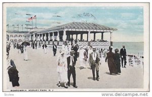 Boardwalk, Asbury Park,  New Jersey, PU-1921