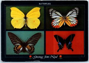 M-49418 Greetings from Nepal Butterflies