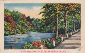 Kansas Greetings From Baxter Springs
