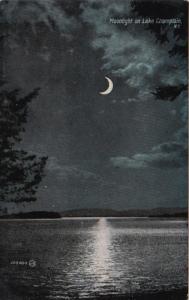 New York Moonlight On Lake Champlain 1909