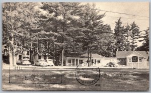 Saco Maine 1938 Postcard Mayflower Motor Court Motel