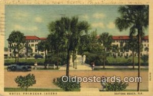 Hotel Princess Issena, Daytona Beach, FL, USA Motel Hotel 1940 light wear wri...