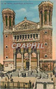 Postcard Old Lyon Notre Dame de Fourviere