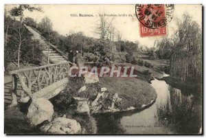 Old Postcard Rennes New Garden Tabor