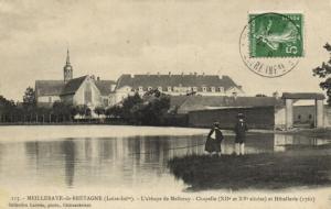 CPA MEILLRAYE de BRETAGNE L'Abbaye de Melleray Chapelle et H (150771)