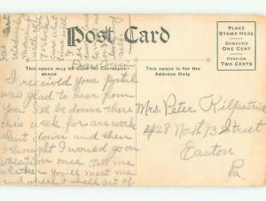 Bent Divided-Back risque SEXY GIRL WITH MUFF HAND WARMER o3787