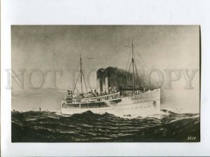 400881 SWEDEN ship Drottning Victoria Vintage photo RPPC