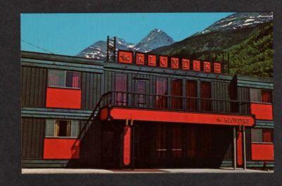 AK Klondike Hotel SKAGWAY ALASKA Postcard PC Westours