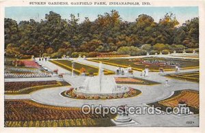 Sunken Gardens, Garfield Park Indianapolis, IN, USA 1931 