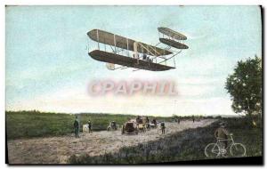 Old Postcard Jet Aviation Wilbur Wright Airplane Proceed