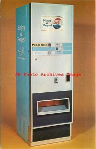 Advertising Card, Seeburg Corp Choice-Vend, Pepsi Soda Vending Machine Promo