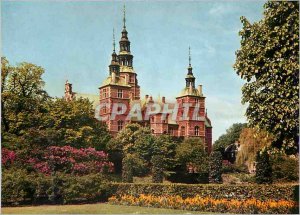 Postcard Modern Rosenborg Castle Copenhagen Rosenborg Set Fra Kongens Have