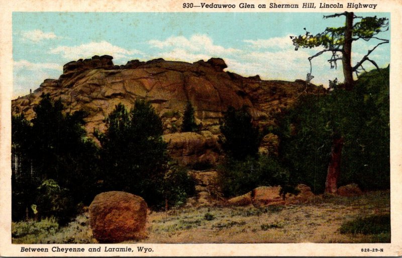 Wyoming Lincoln Highway Vedauwoo Glen On Sherman Hill