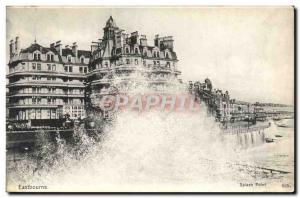 Old Postcard Eastbourne Splash Point