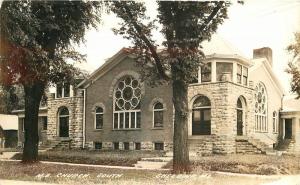 1940s Shelby County ME Church South Sheldina Missouri RPPC real photo 2418 Cook