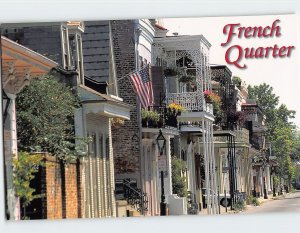 Postcard French Quarter New Orleans Louisiana USA