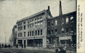 Chelsea Square , Mass., Massachusetts, USA Disaster Unused crease bottom left...