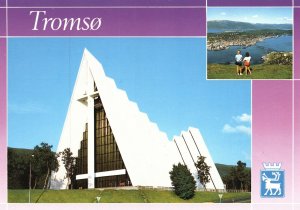 Postcard Scenes From Ishavskatedralen Tromsdalen Parish Church Tromsø Norway