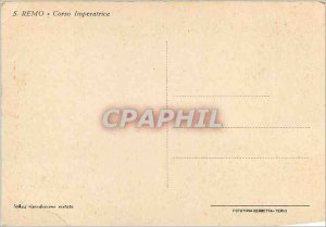 Postcard Modern S Remo Corso Imperatrice