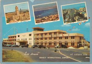 BR88514 lod airport aeroport israel car voiture  plane airplane avion