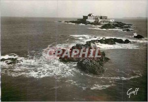 Modern Postcard Saint Malo (I and V) Fort National