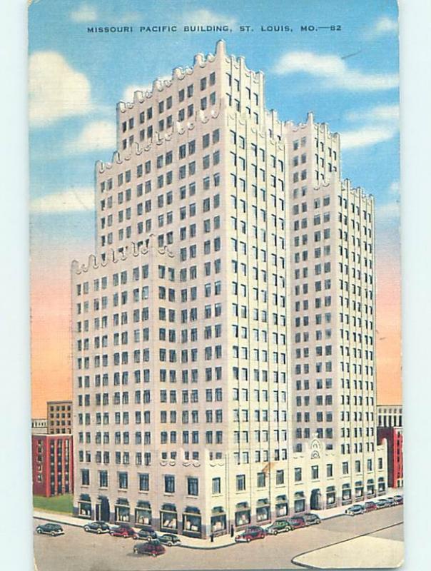 Linen BUILDING SCENE St. Louis Missouri MO H6480