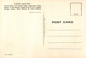 Finger Lakes,New York Map