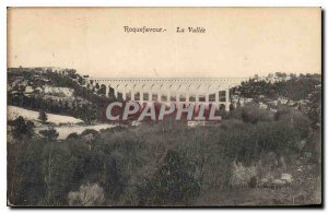 Postcard Old Roquefavour La Vallee