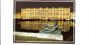 BF15245 le chateau et le parterre d eau la nu versailles france front/back image