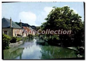 Modern Postcard Vibraye Sarthe Edges of the Braye