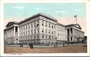 US Patent Office Washington DC WB Postcard VTG UNP Vintage Unused  