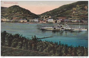 ASSAMANNSHAUSEN, Hesse, Germany, 1900-1910's; Ferry Boat
