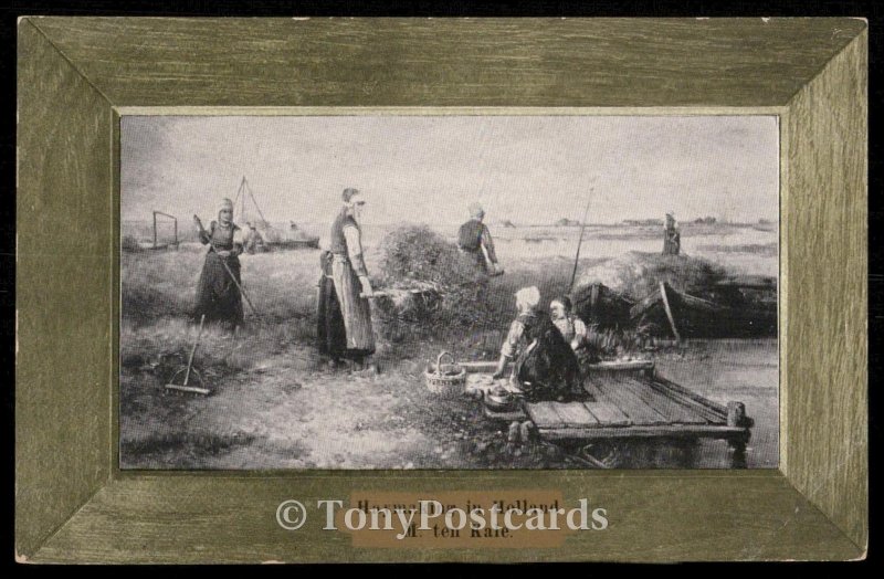 Haymaking in Holland - M. ten Kale