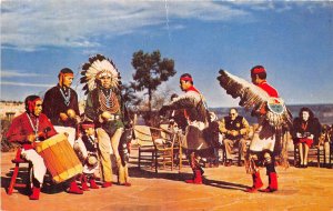 US16 USA AZ Arizona Hopi native American dancers Grand Canyon tribal dances