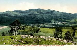 NH - Jefferson and Mt Starr King from Breay (Bray) Hill, Whitefield