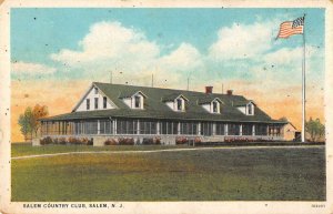 Salem New Jersey Country Club Vintage Postcard AA41733