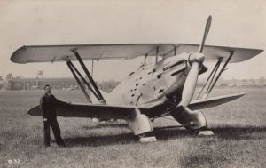 Unidentified WW2 Plane Military Liverpool War 5 Real Photo Aircraft Postcard