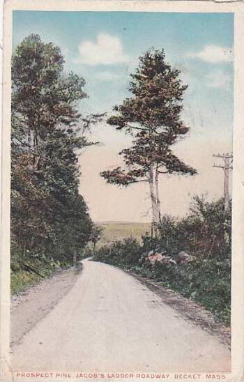 Massachusetts Becket Prosect Pine Jacobs Ladder Roadway 1920