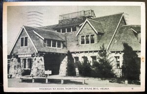 Vintage Postcard 1941 Panorama Tea Room, Skyline Drive, Virginia (VA)