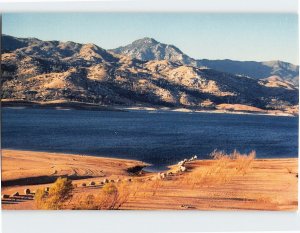 Postcard Lake Isabella, Southern Sierra Nevada mountains, Lake Isabella, CA