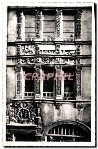 Modern Postcard Le Mans House known Renaissance d & # 39Adam and 39Eve & # 69...