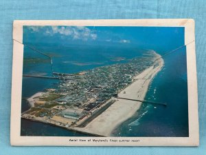 Ocean City Maryland Souvenir Folder Postcard 12 Views