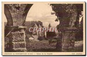 Tancarville - Ruins of the Chapel - Old Postcard